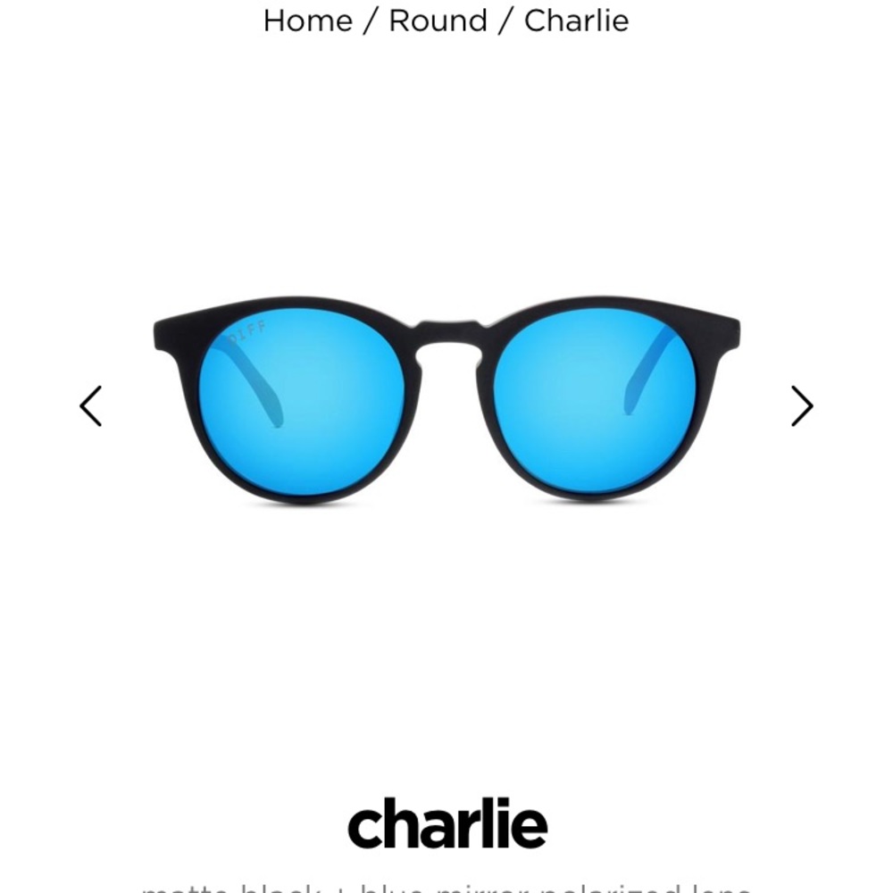 Brand New Diff Eyewear Charlie Frame